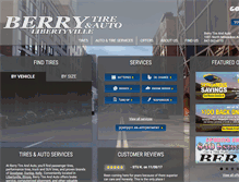 Tablet Screenshot of berrytirelibertyville.com